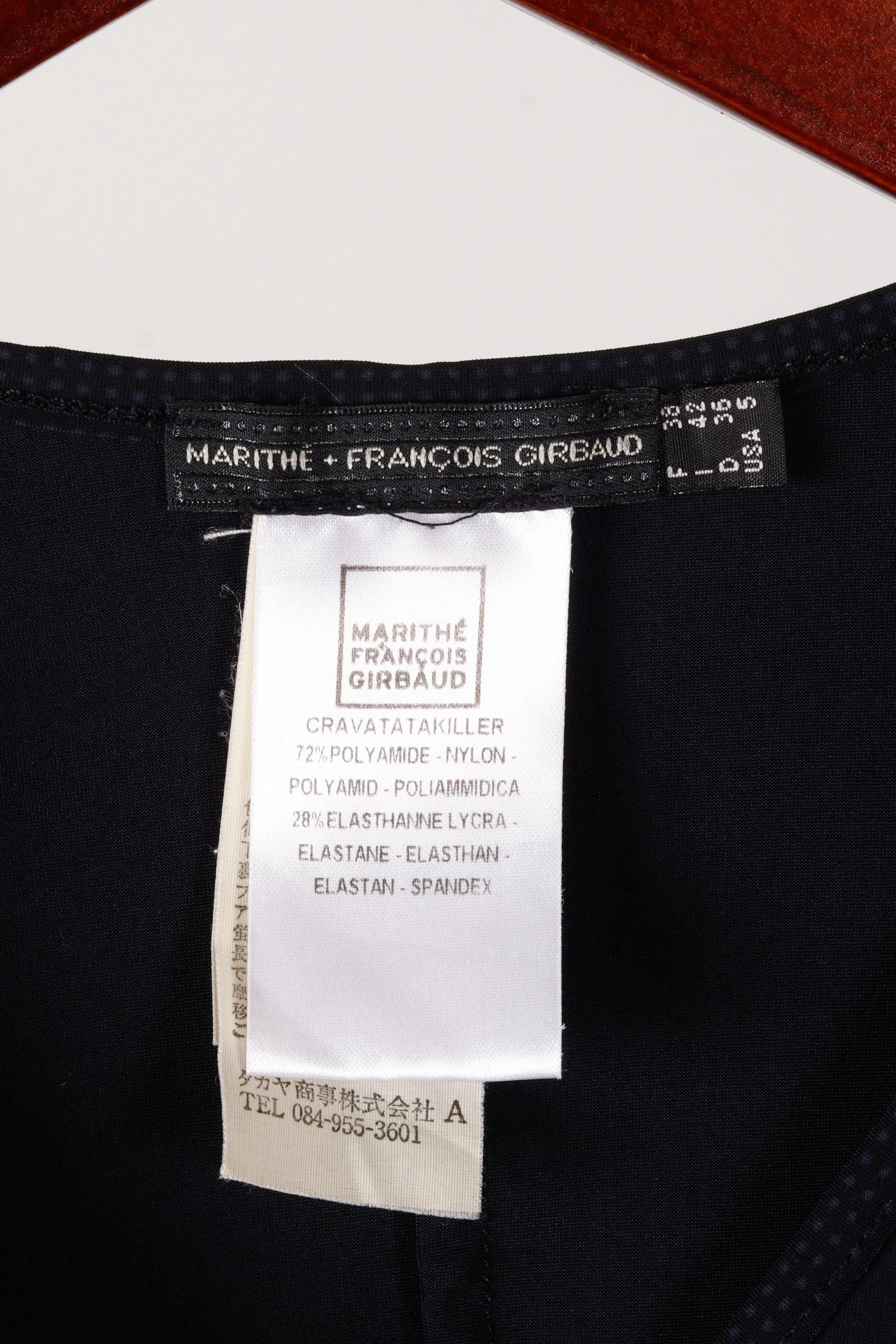 2000's Marithe Francois Girbaud Womens 'Cropped Elastane Blazer' Top (2011)