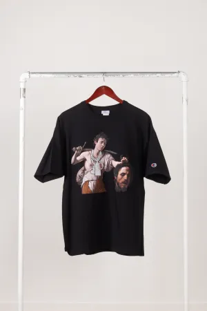 2020 Westside Gunn x Virgil Abloh 'Pray For Paris Album Cover' T-Shirt Black