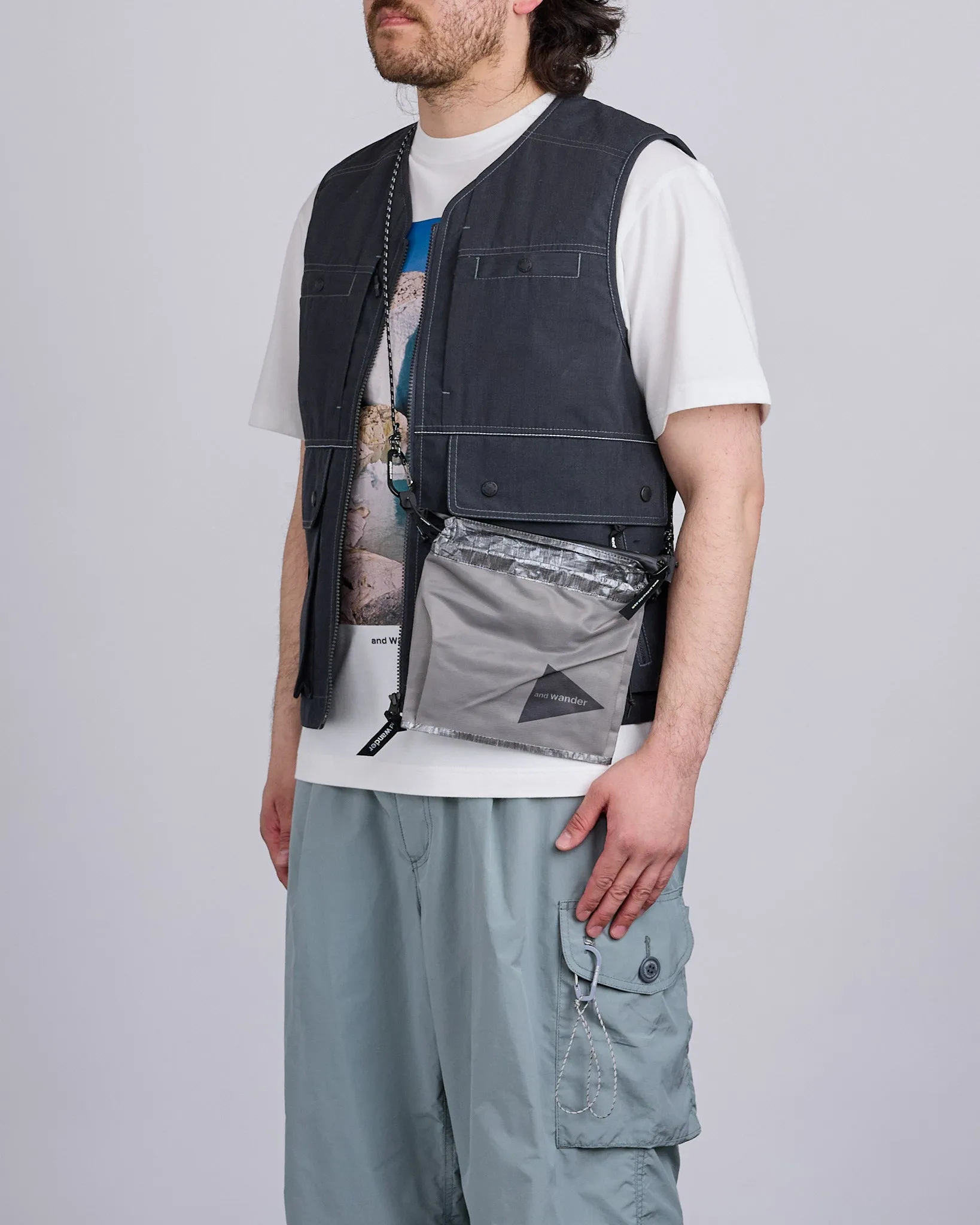 and wander UL Socoche Dyneema Bag Charcoal