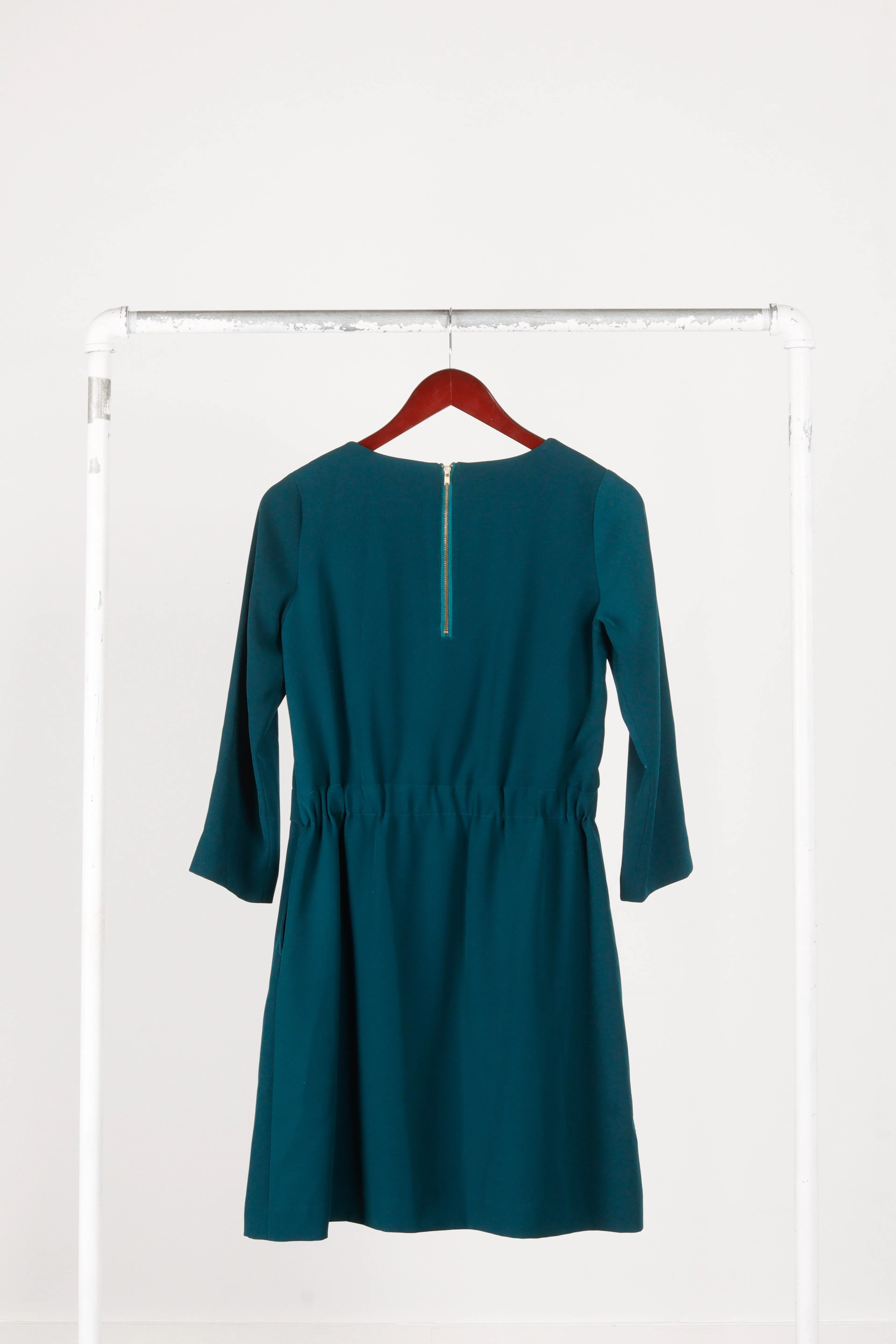 Beams Lights 'Mini Shift' Dress Green