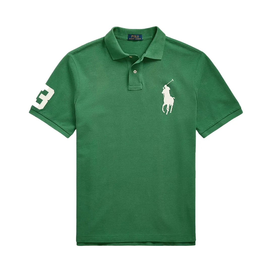 BIG PONY MESH POLO SHIRT GREEN