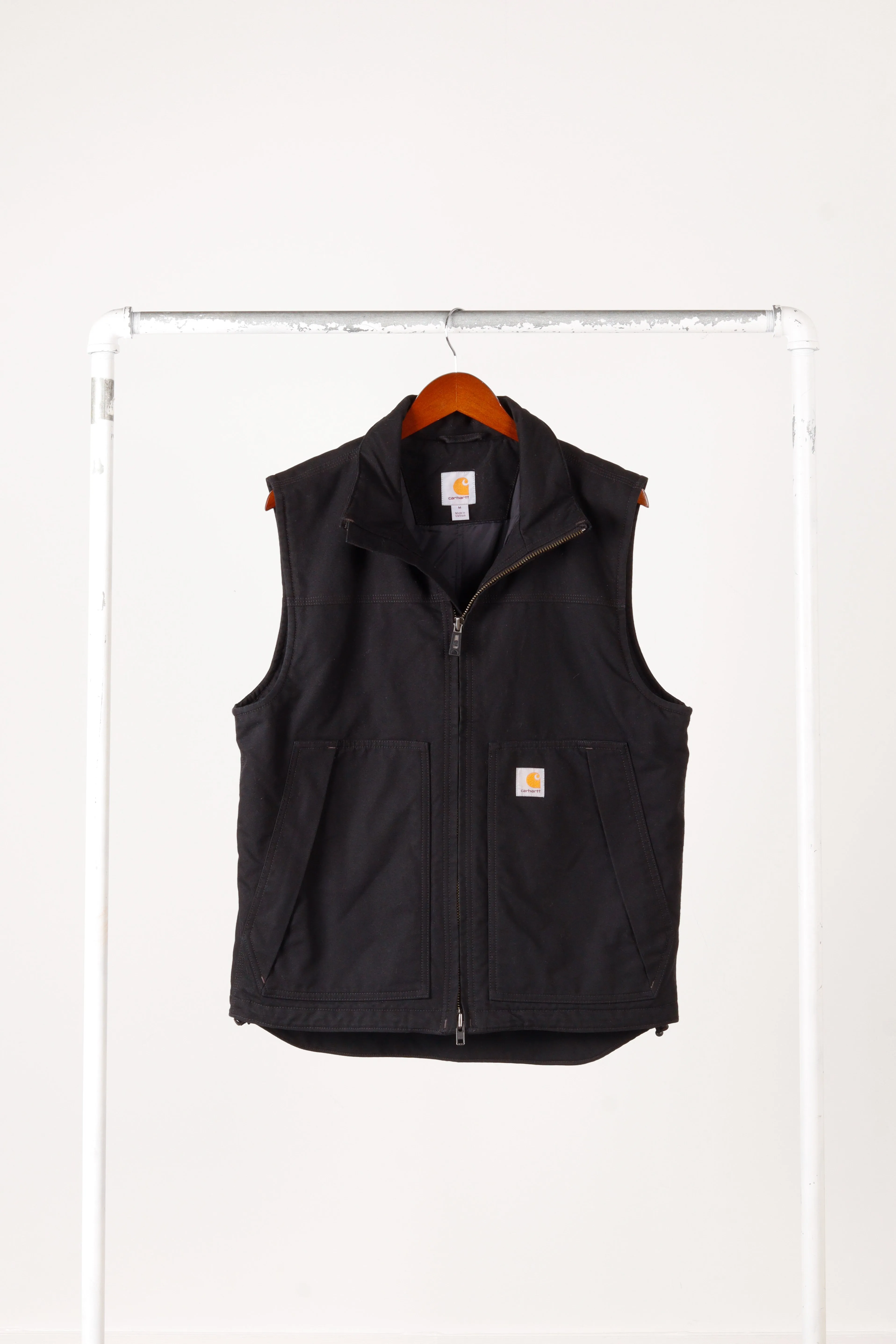 Carhartt FW19 'Duck Canvas' Vest Black (2019)