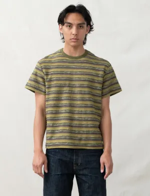 Casey Striped Shirt (Moss)