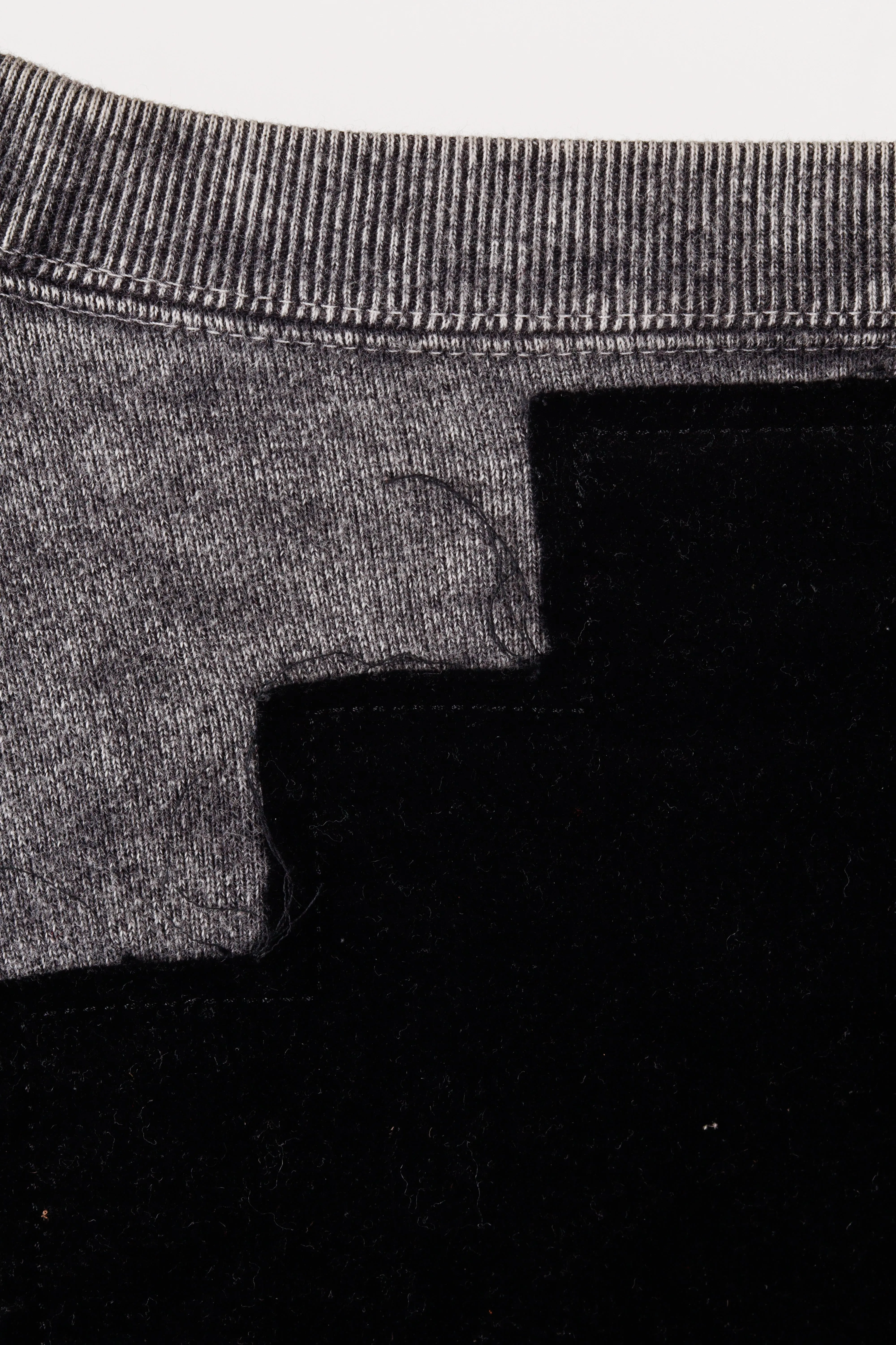 Cav Empt FW18 'Bleached Washed' Crewneck Sweatshirt Black (2018)