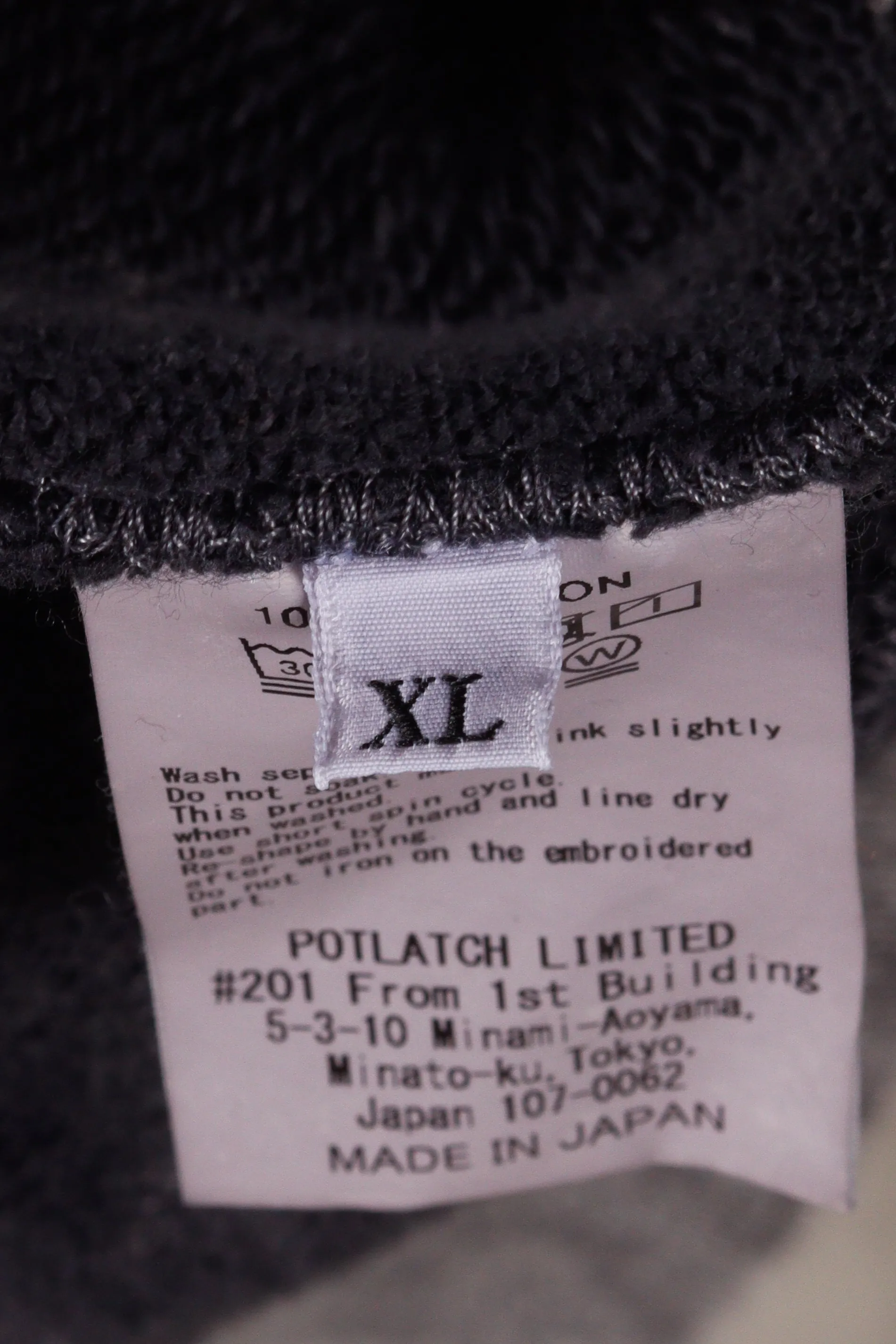 Cav Empt FW18 'Bleached Washed' Crewneck Sweatshirt Black (2018)