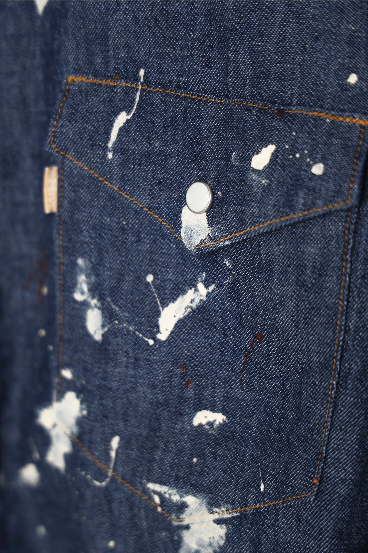 Denim Western Shirt - Indigo