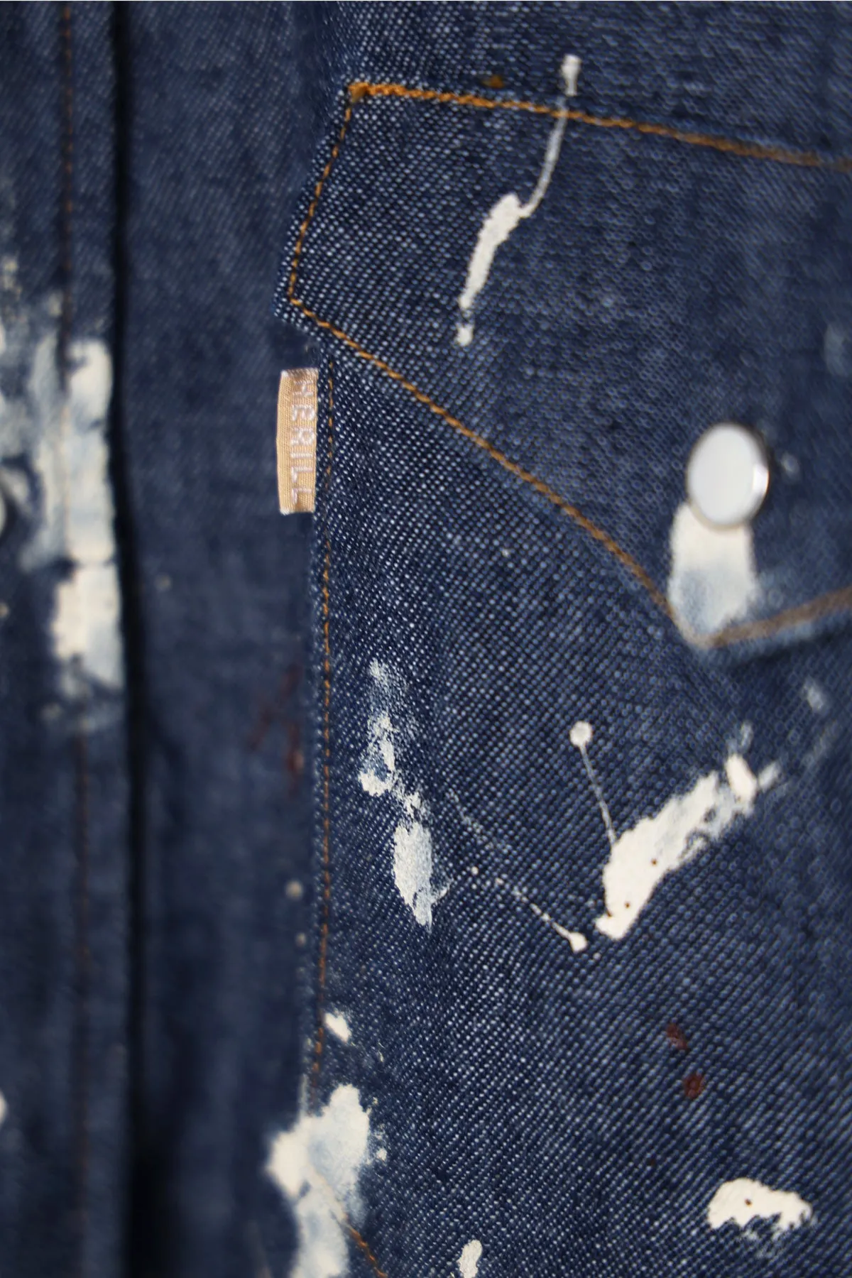 Denim Western Shirt - Indigo