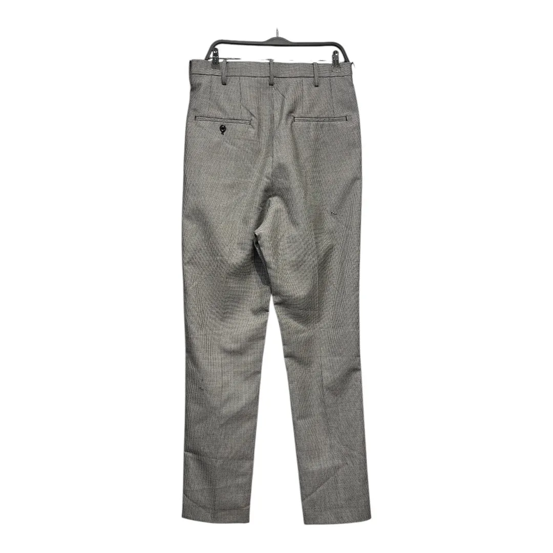 doublet/Slacks/M/Wool/GRY/Houndstooth Check/HIGH WAIST SLIM TROUSERS