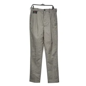 doublet/Slacks/M/Wool/GRY/Houndstooth Check/HIGH WAIST SLIM TROUSERS