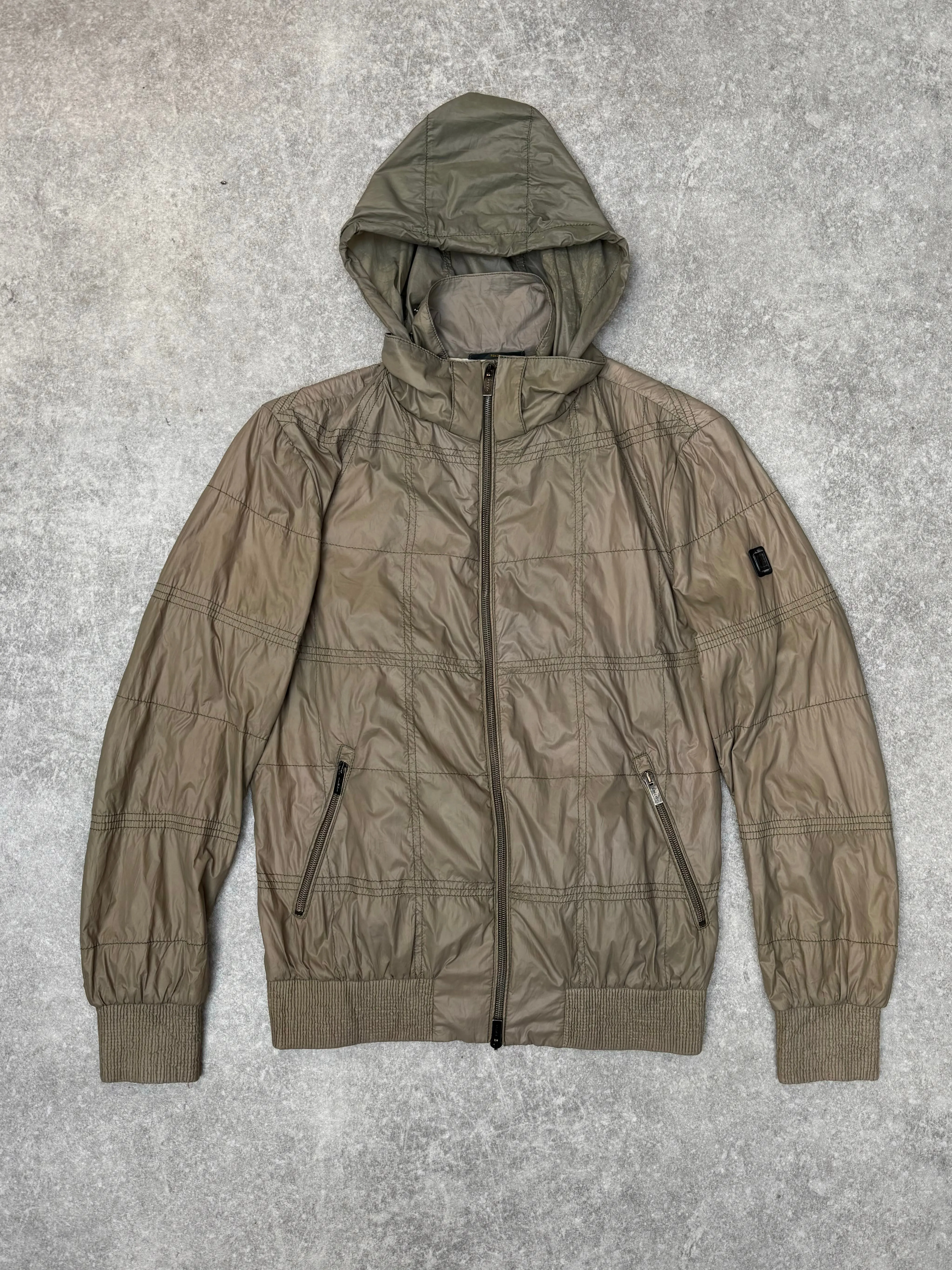 Fendi Lightweight Hooded Tech Jacket SC: 5782