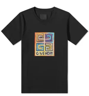 Givenchy 4G Sun Printed T-Shirt (Black)