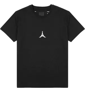 Givenchy Eiffel Tower Back Logo Tee (Black)