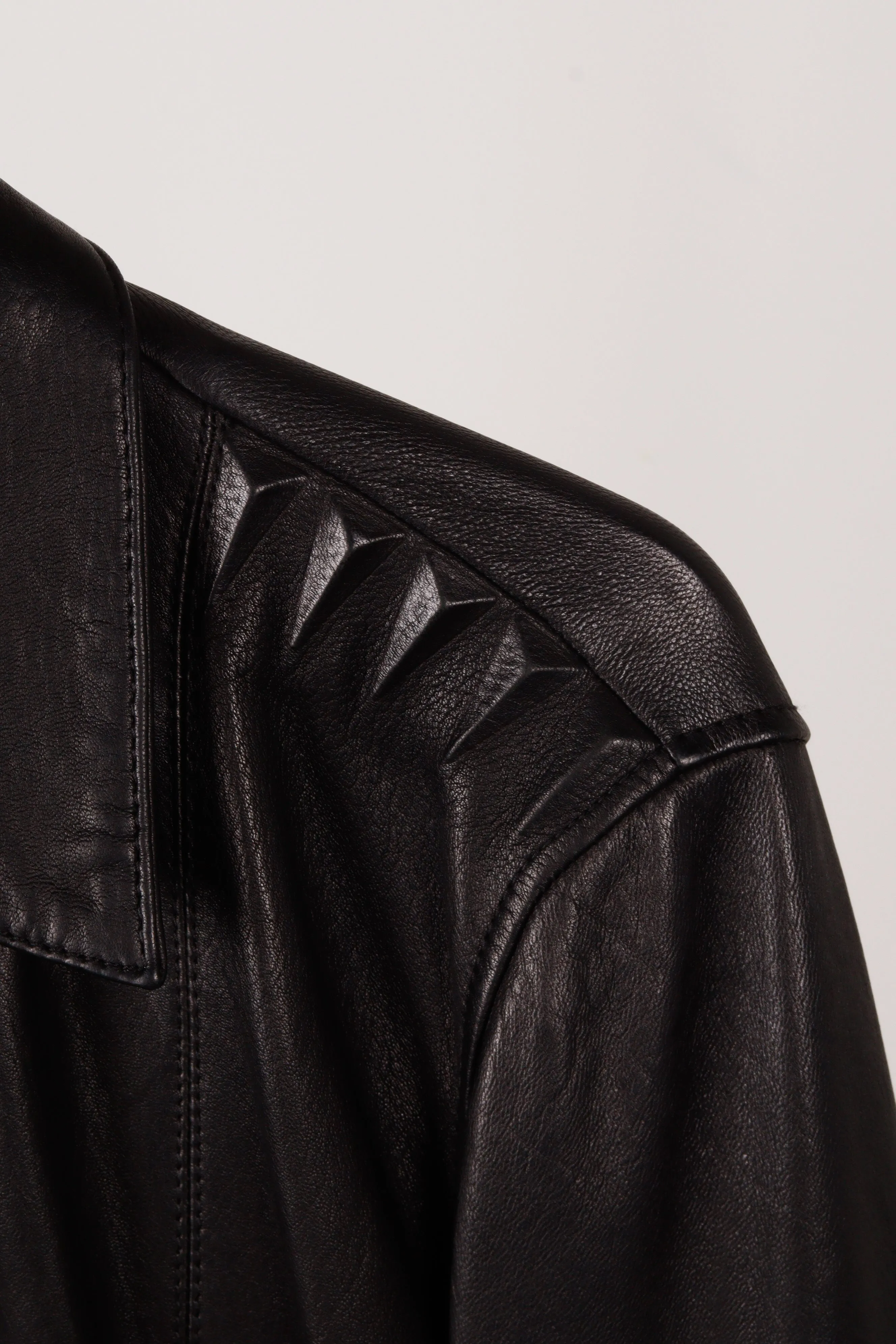 Givenchy FW10 'Stud Embossed Shoulder Lambskin Leather' Moto Jacket (2010)