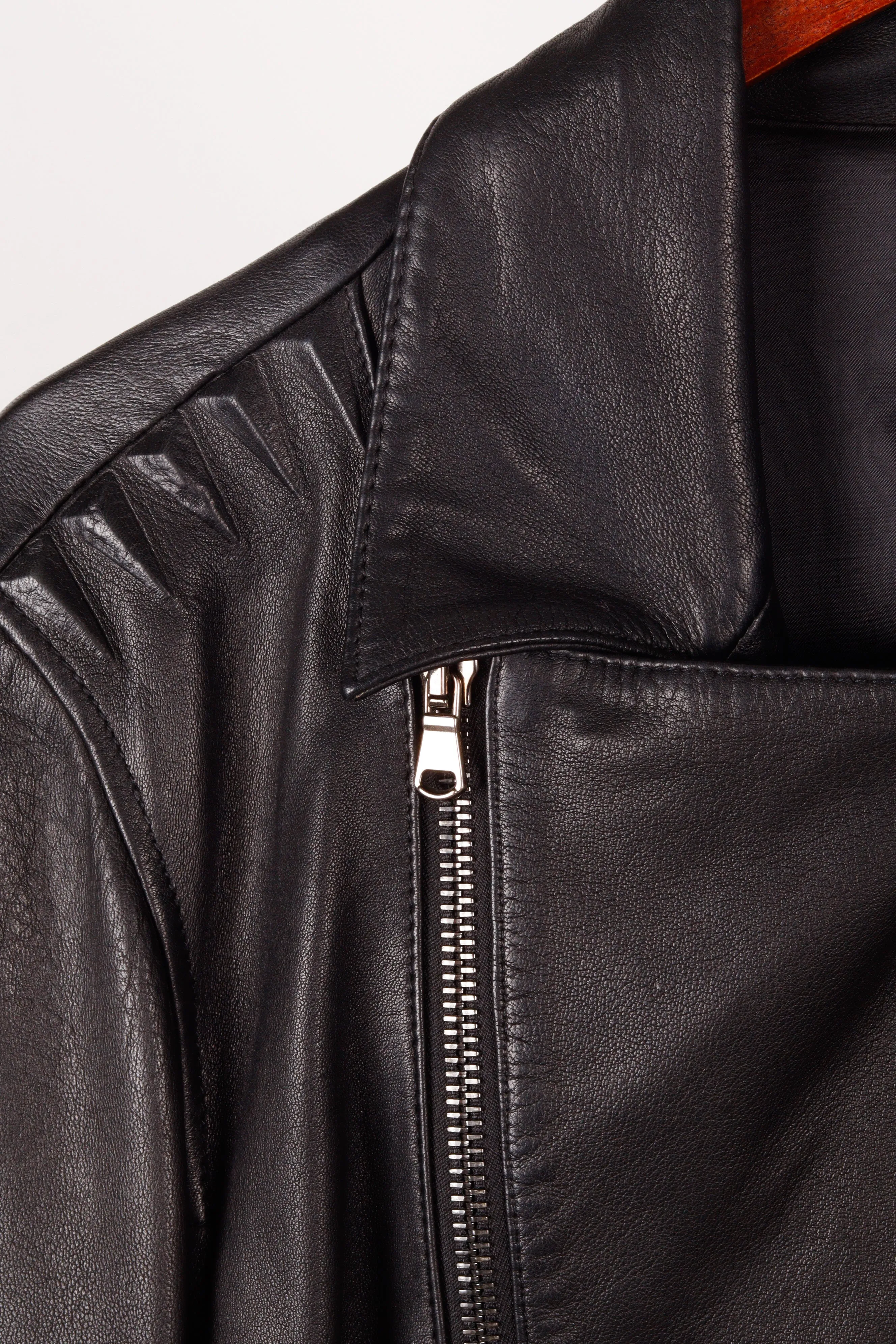 Givenchy FW10 'Stud Embossed Shoulder Lambskin Leather' Moto Jacket (2010)