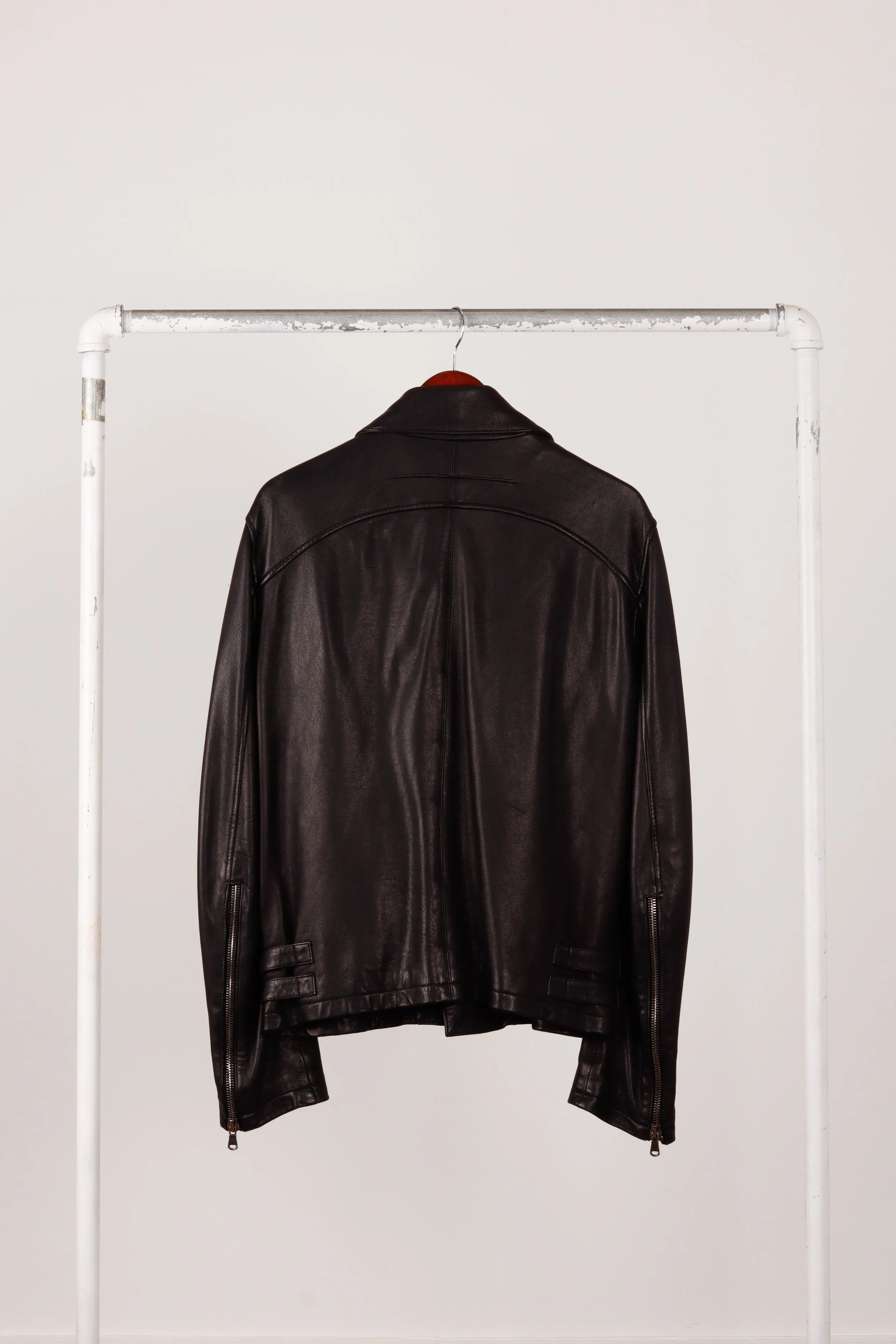 Givenchy FW10 'Stud Embossed Shoulder Lambskin Leather' Moto Jacket (2010)
