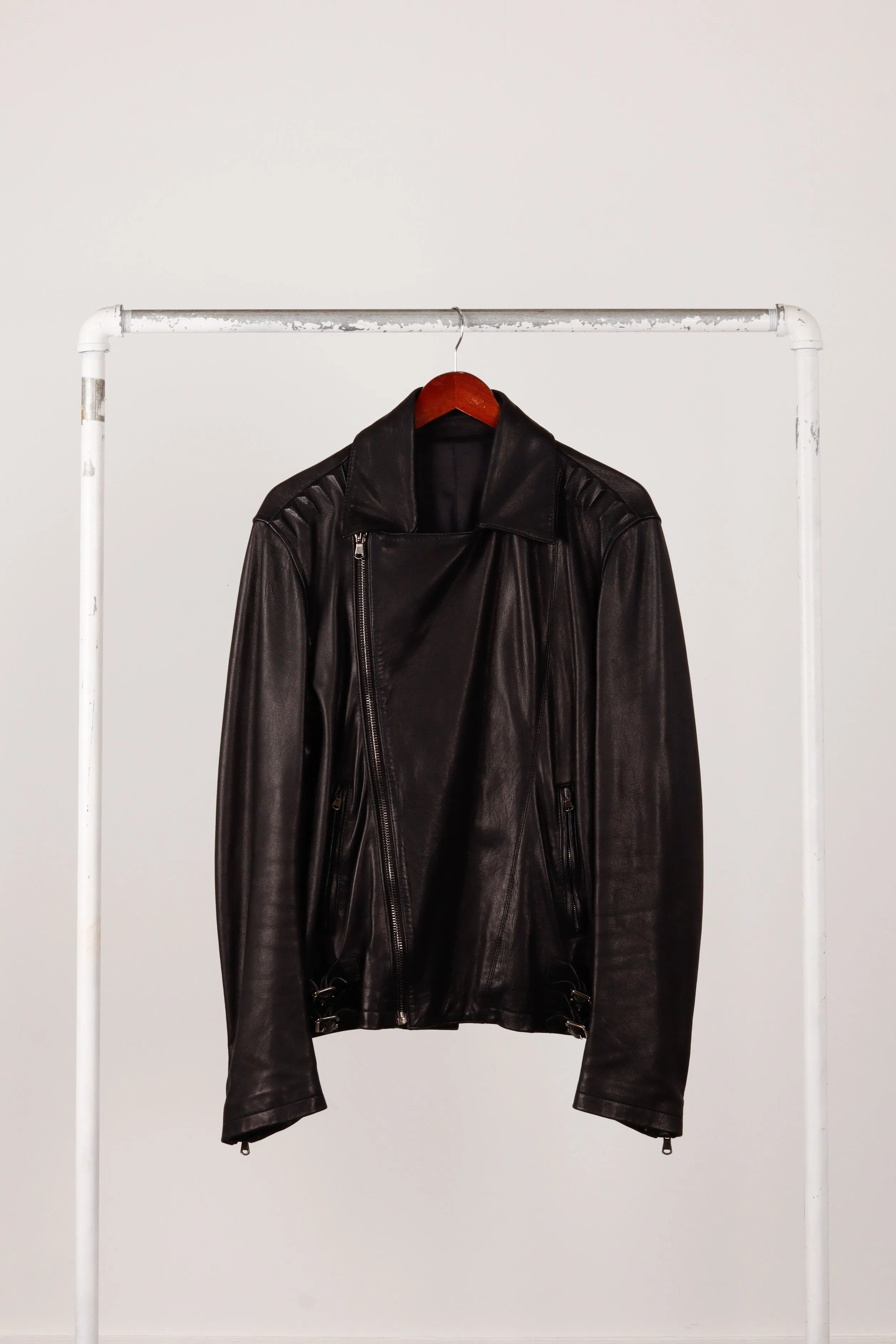 Givenchy FW10 'Stud Embossed Shoulder Lambskin Leather' Moto Jacket (2010)