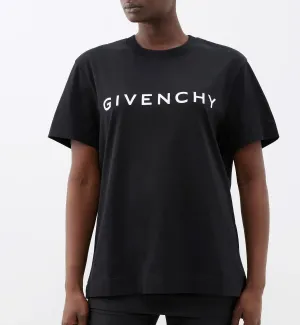 Givenchy Logo Printed Tee (Black)