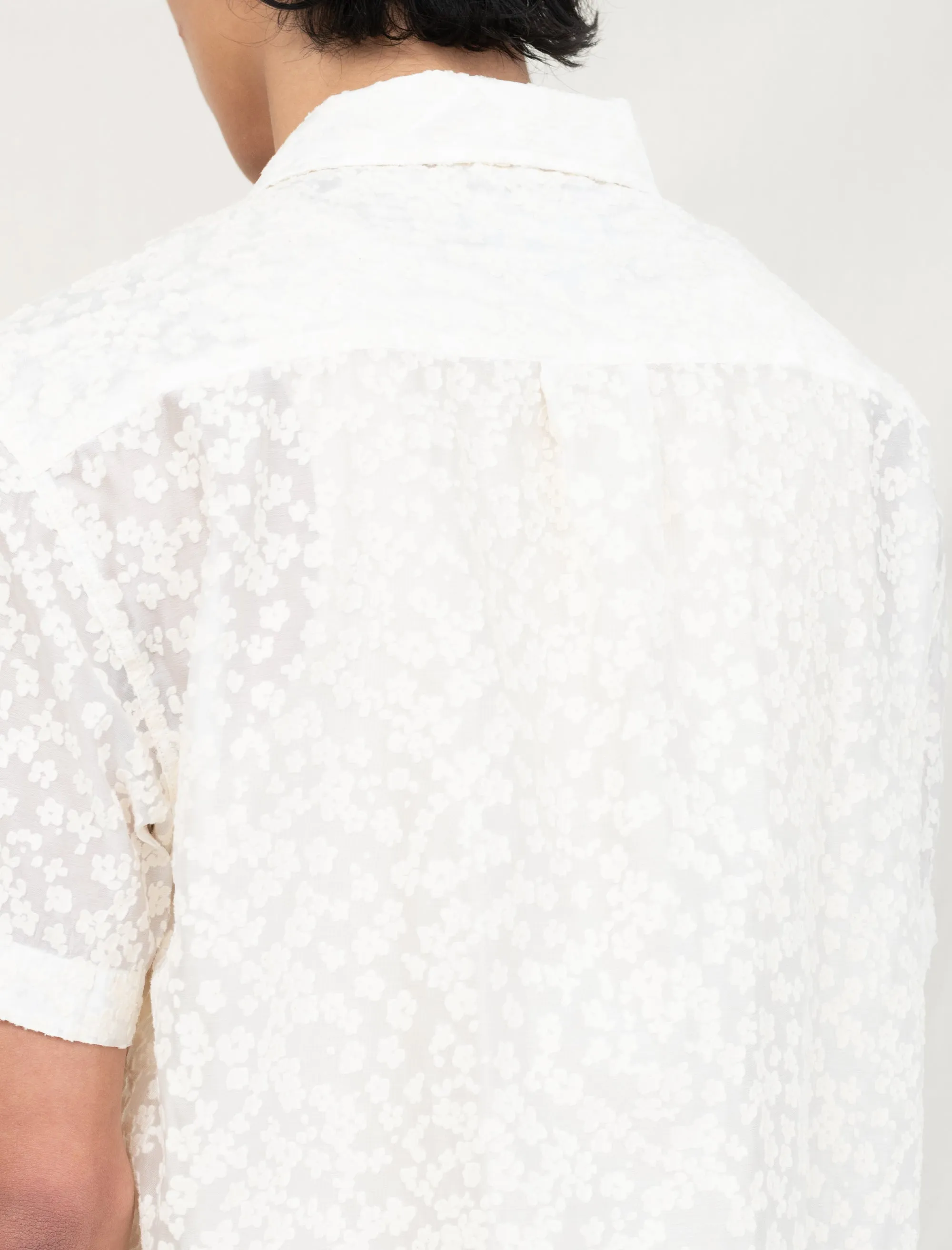 Holiday Shirt (Sheer Floral)