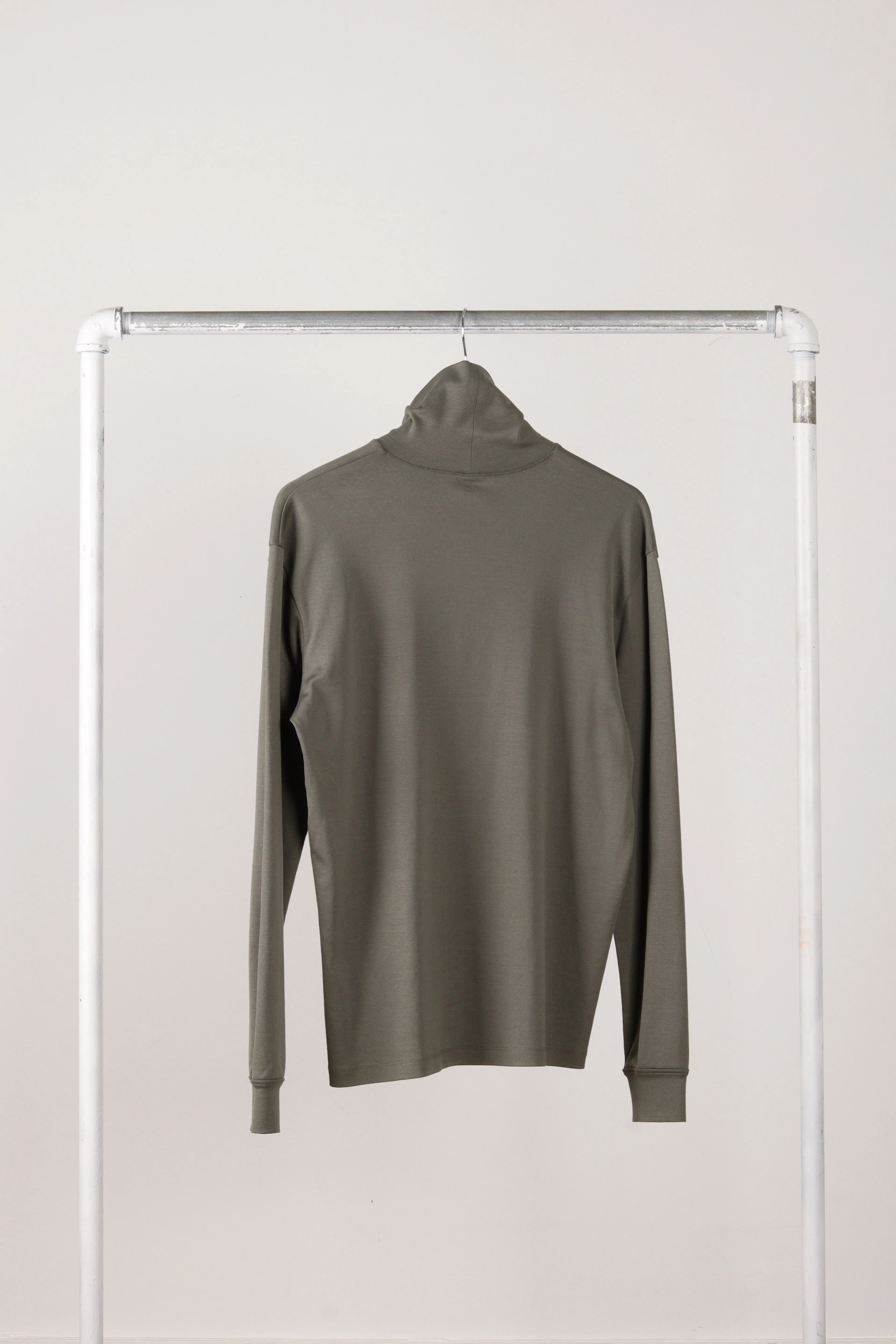 Lemaire FW21 'Fine Rib' Turtleneck Gray (2021)