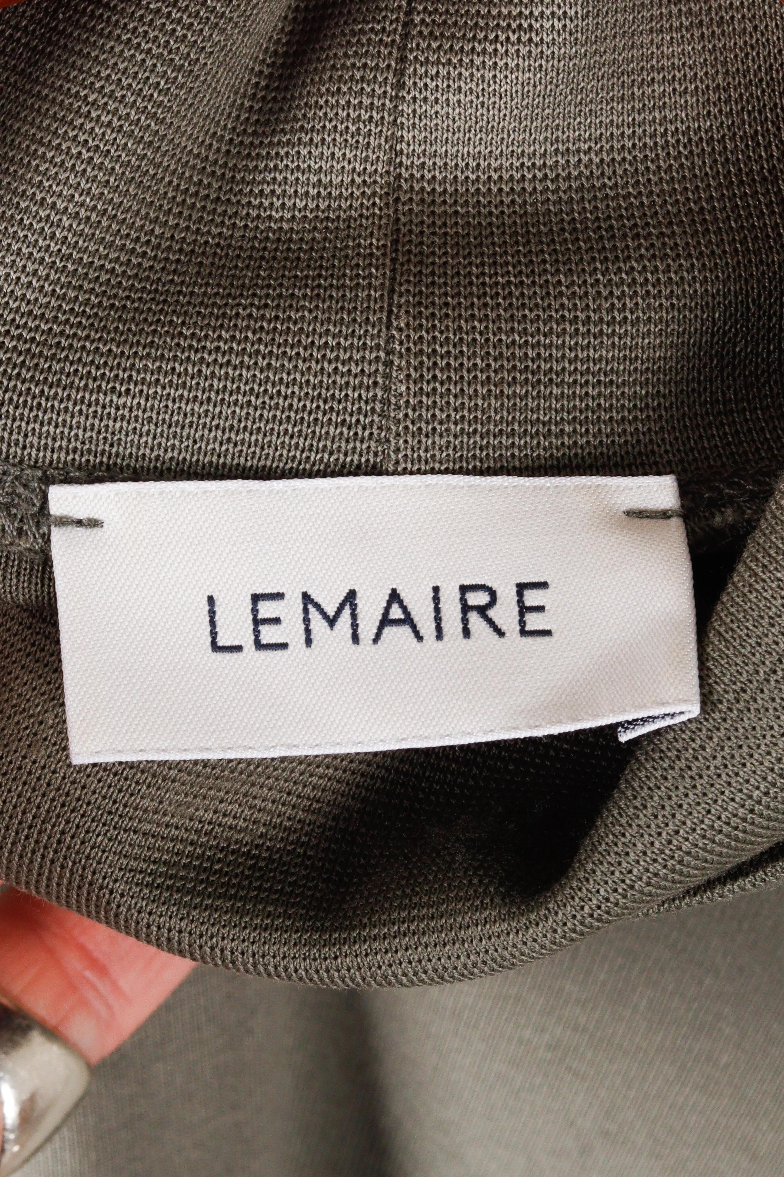 Lemaire FW21 'Fine Rib' Turtleneck Gray (2021)