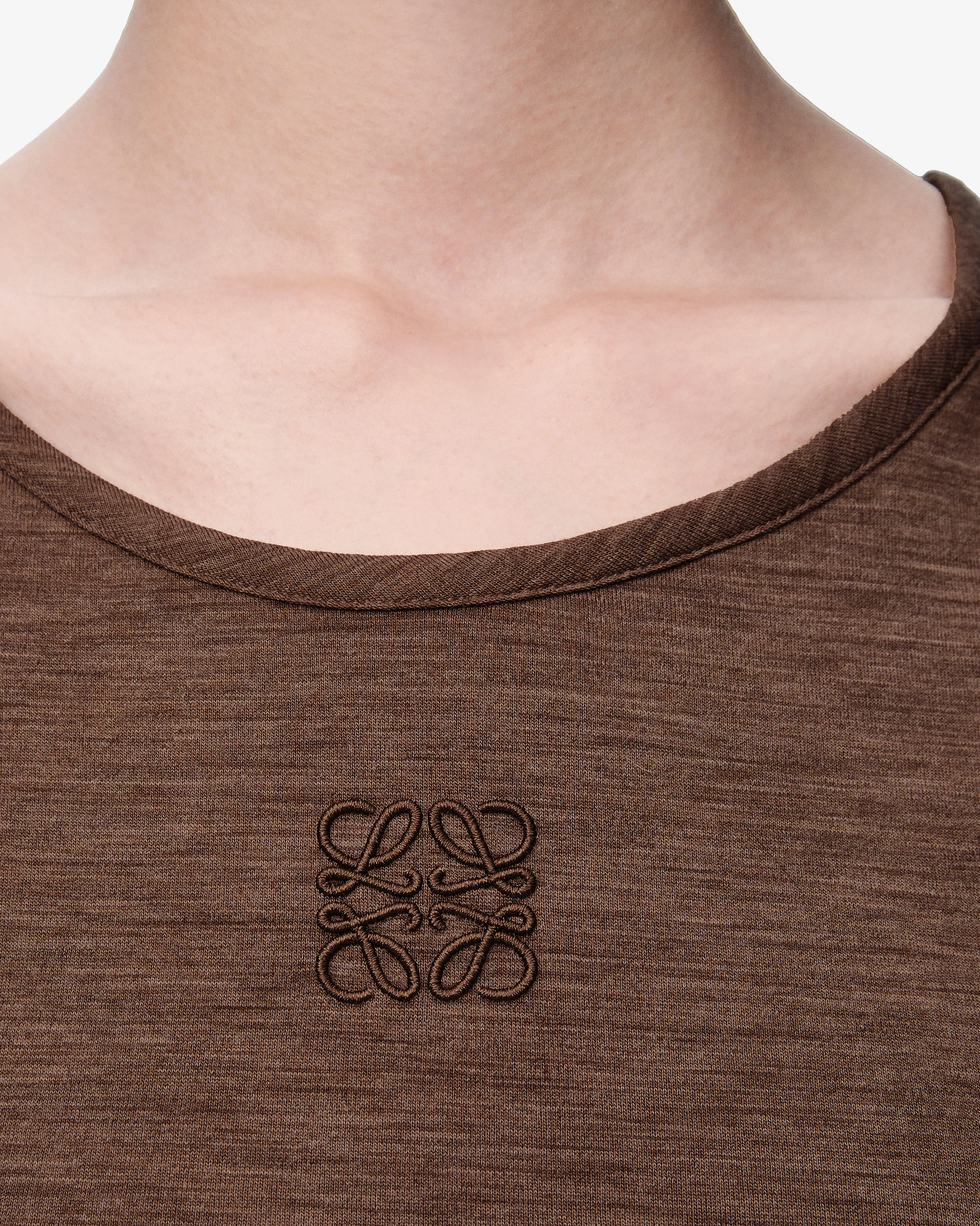 Loewe - Women's Anagram Tank Top - (Chocolate Brown)
