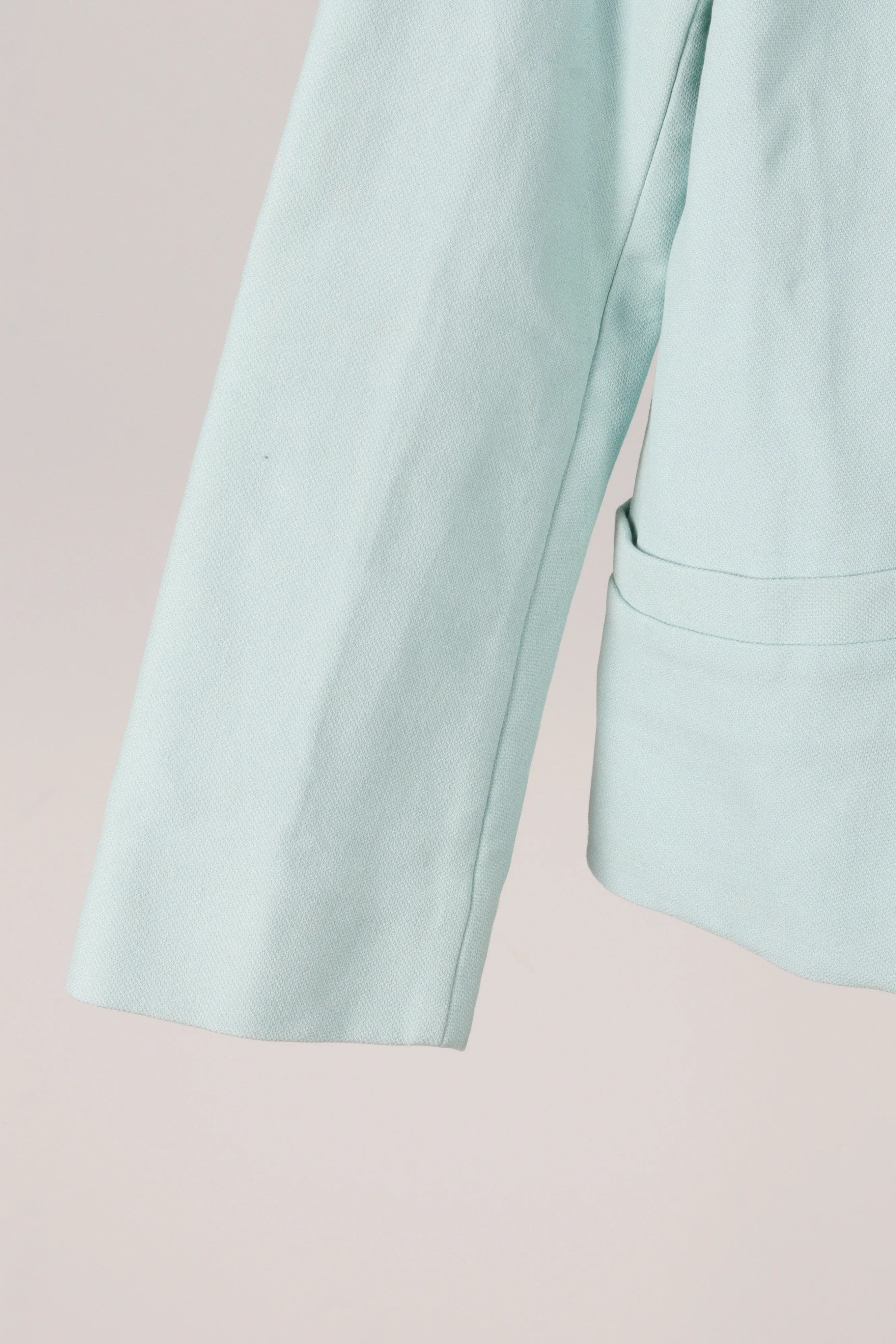 Marni AW18 'Virgin Wool Blend' Evening Jacket Pale Turquoise (2018)