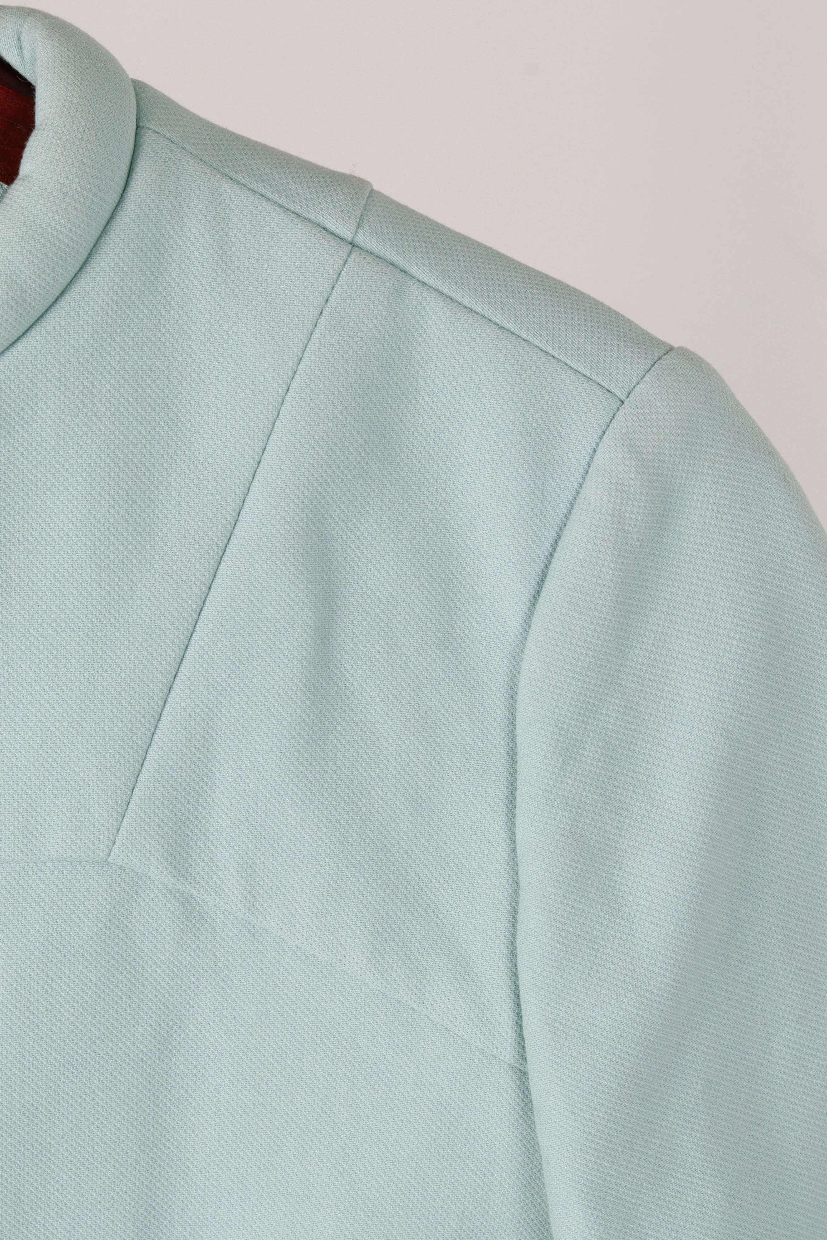 Marni AW18 'Virgin Wool Blend' Evening Jacket Pale Turquoise (2018)