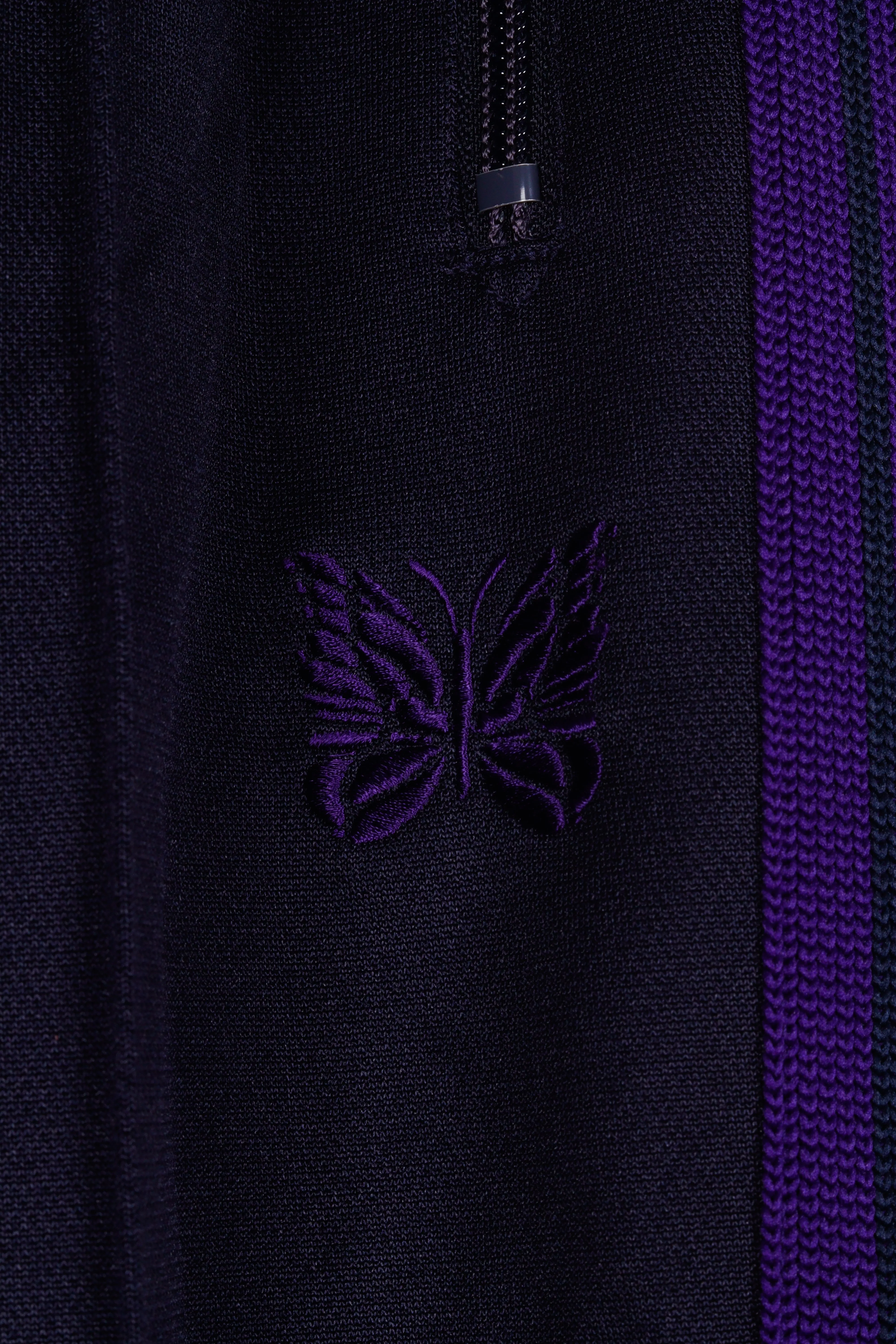 Needles FW23 'Poly Smooth Narrow' Track Pants Purple (2023)