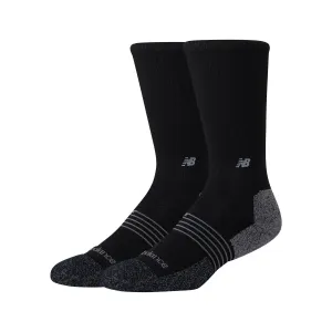 New Balance Pro Training Cushion Crew Socks 2 Pack Black