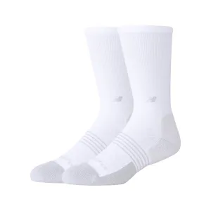 New Balance Pro Training Cushion Crew Socks 2 Pack White