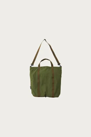 Nylon Packable Explorer Tote - Olive