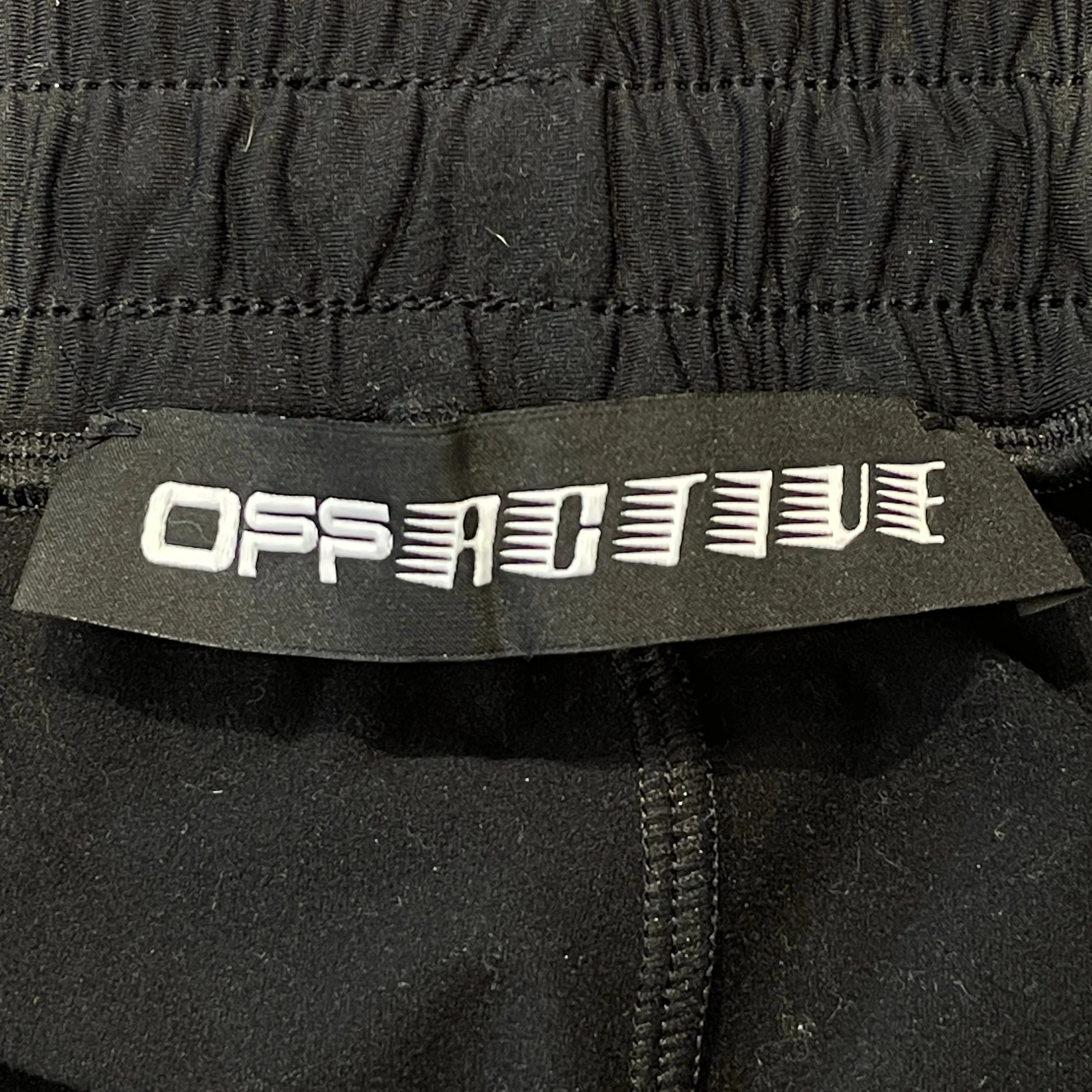 OFF-WHITE/Pants/L/Polyester/BLK/Off-Active Track Pants