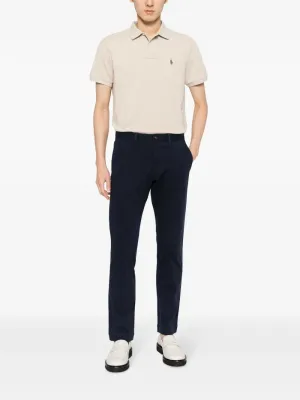 POLO RALPH LAUREN - Men Custom Slim Fit Short Sleeve Mesh Polo