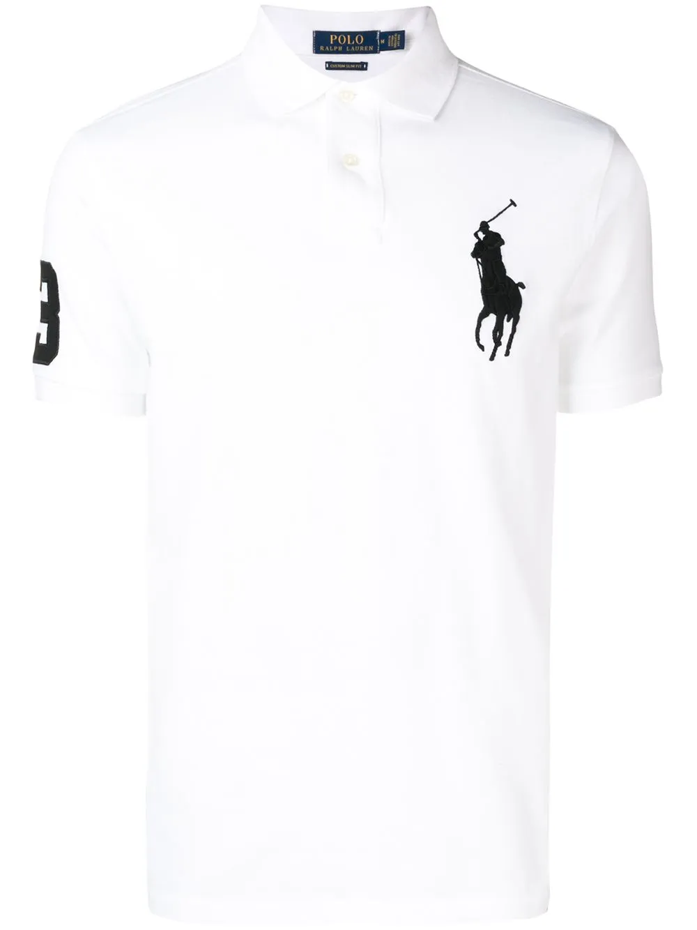 POLO RALPH LAUREN - Men Short-Sleeve Big Pony Mesh Polo - Custom Slim (BSR)