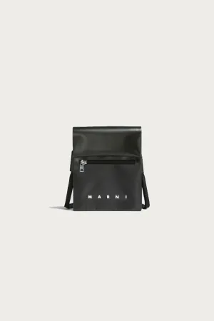 Pouch on Strap - Black/White Logo