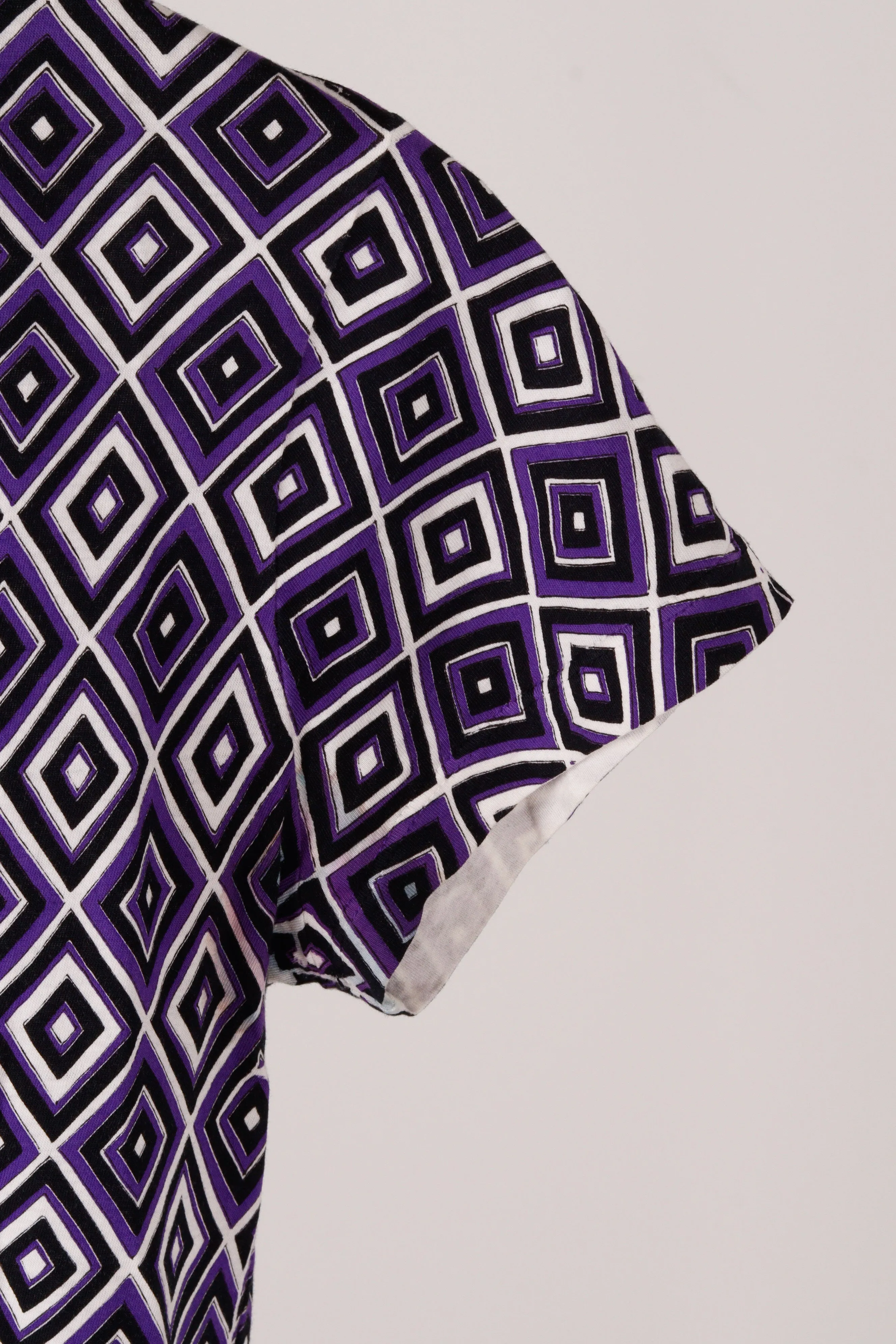 Prada SS12 'Painted Diamonds Print' Jersey Top (2012)