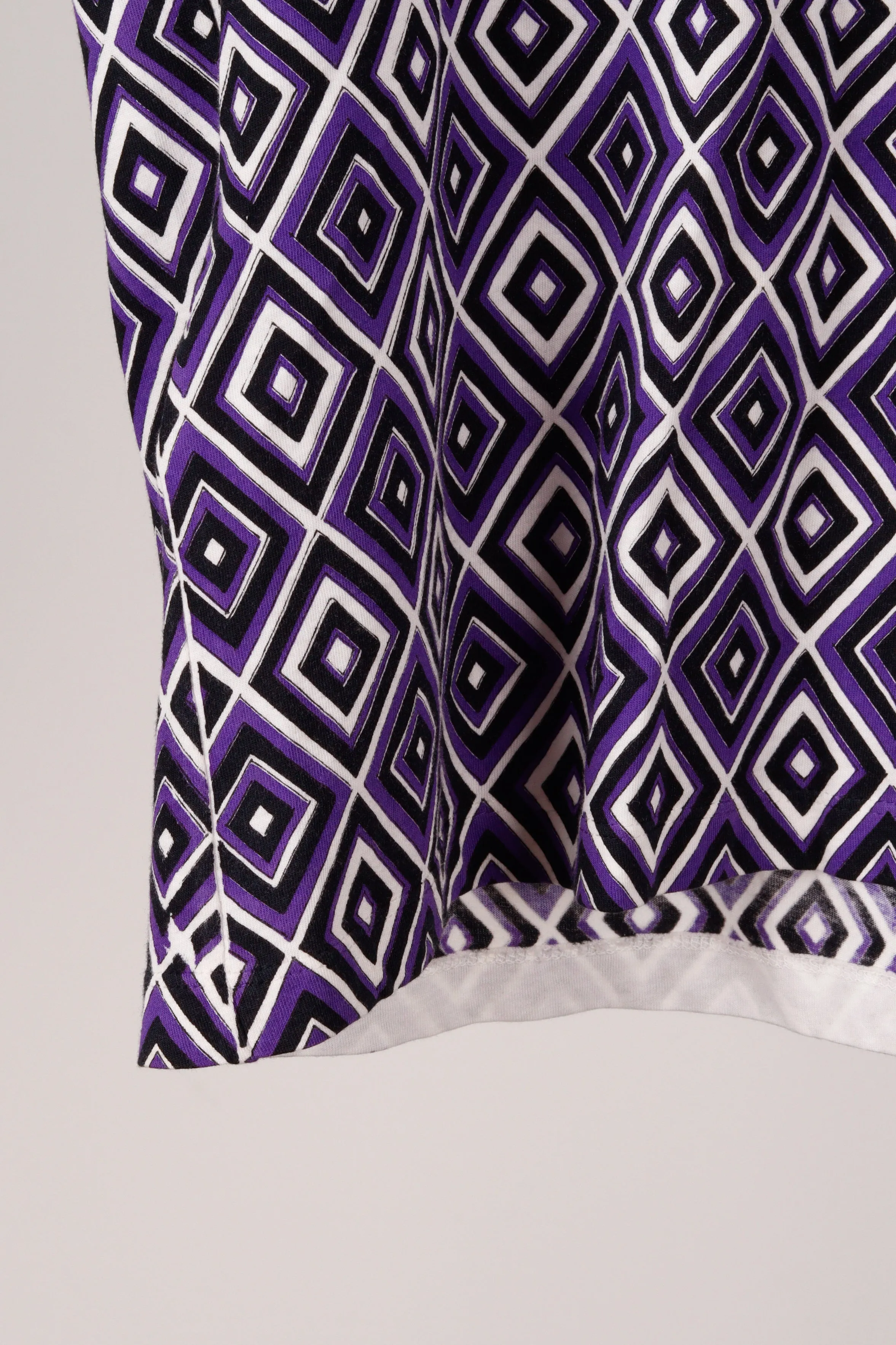 Prada SS12 'Painted Diamonds Print' Jersey Top (2012)