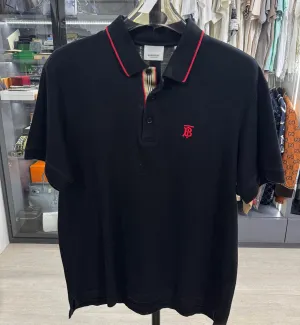 [Pre-used] Burberry Polo Black (Red TB Logo)