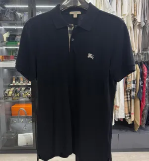 [Pre-used] Burberry Polo Black with Gold Horse