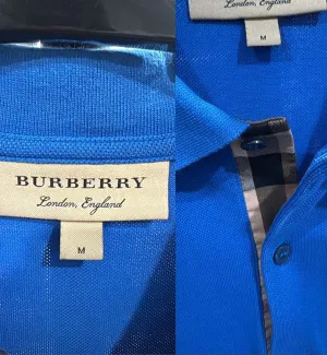 [Pre-used] Burberry Polo Blue (Middle Checkered)