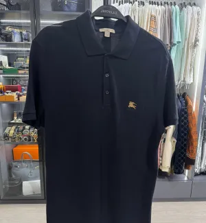 [Pre-used] Burberry Polo with Gold Metal (Black)