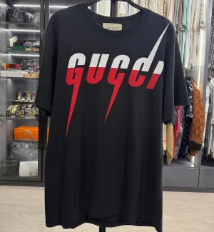[Pre-used] Gucci Tee Black Blace