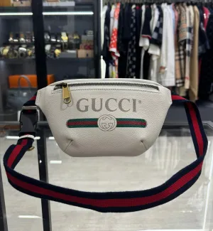[Pre-used] Gucci Waistbag Beige Small