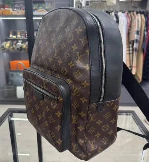 [Pre-used] LV Backpack Josh Monogram Brown