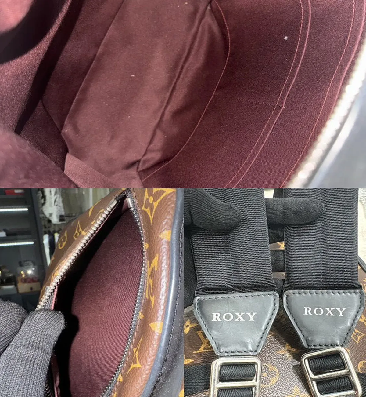[Pre-used] LV Backpack Josh Monogram Brown
