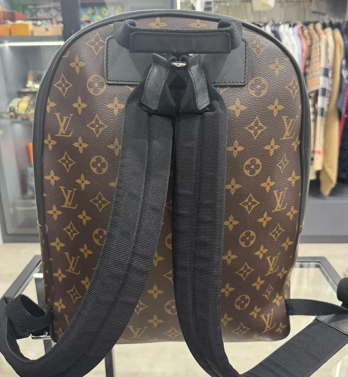 [Pre-used] LV Backpack Josh Monogram Brown