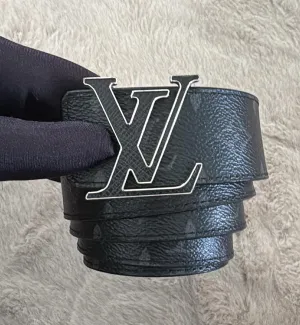 [Pre-used] LV Belt 3 Steps Monogram Eclipse Reversible (Newer Model)