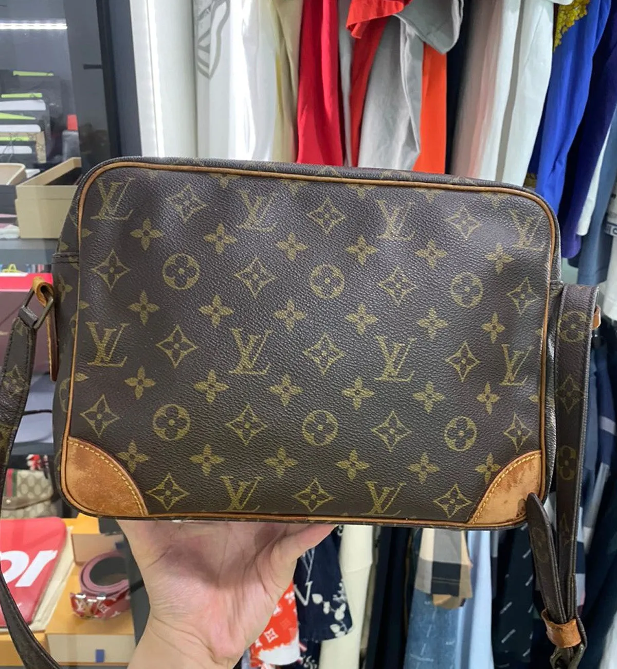[Pre-used] LV Monogram Nile Large Bag