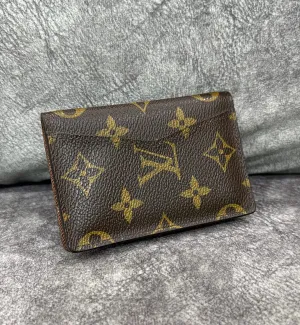 [Pre-Used] LV Pocket Organizer Brown Cardholder Monogram