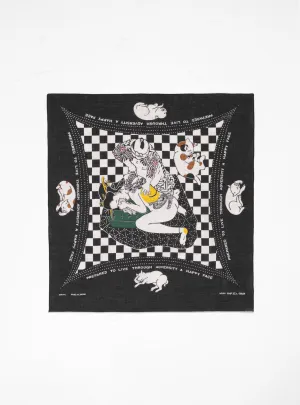Rainbowy No Woman No Cry Bandana Black